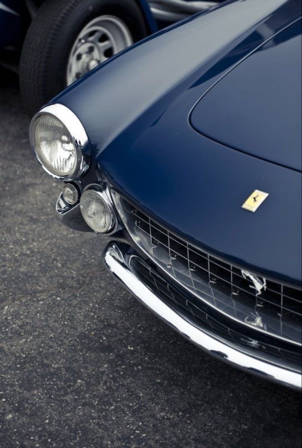 Midnight Blue vintage car