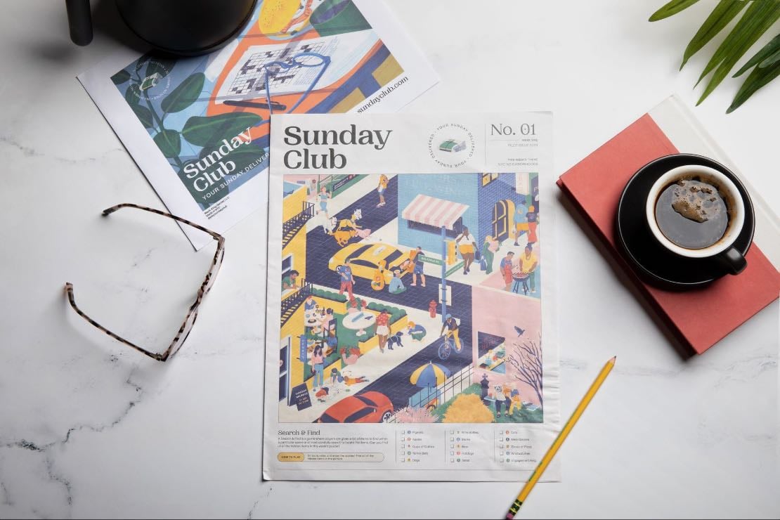 Sunday Club - Newspaper