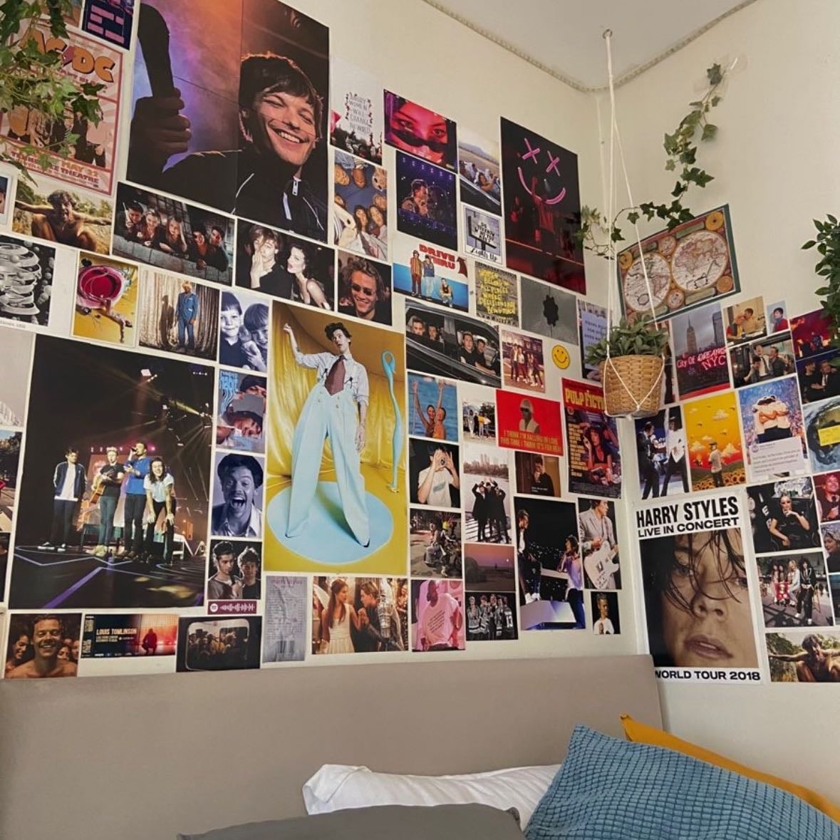 decorate my room with music posters - i love displaying the things i love around my room
