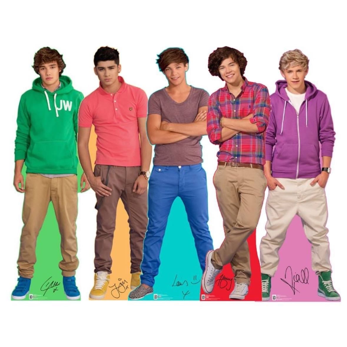 get 1D cardboard cutouts - these will be so cool to have in the corner of my room