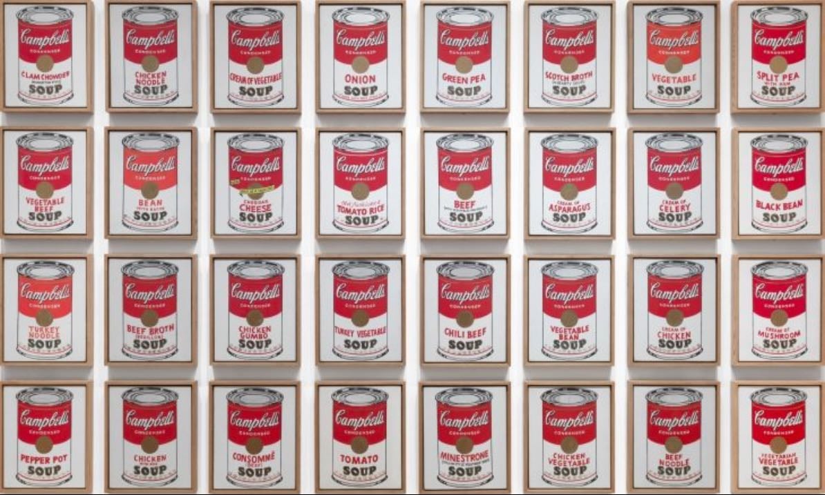 Latas de sopa Campbell’s - Andy Warhol (1962)