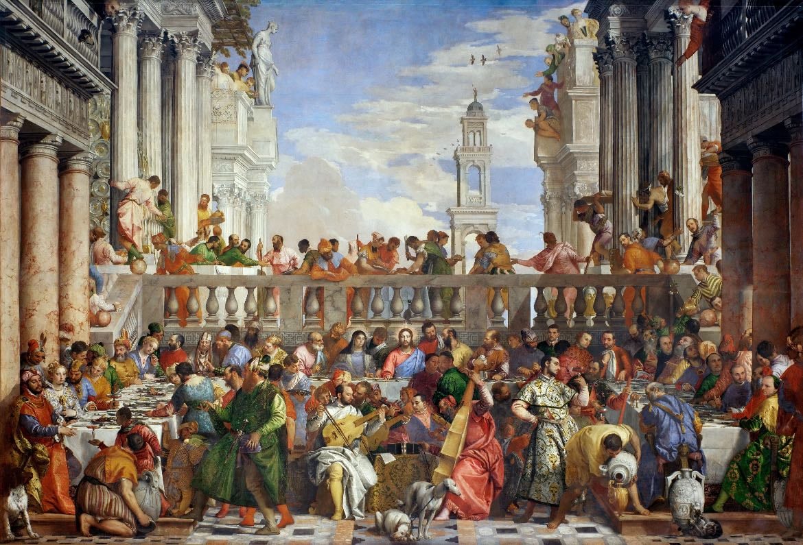 O Casamento em Caná - Paolo Veronese (1563)