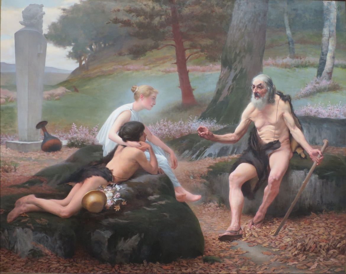 A narração de Filéctas - Rodolfo Amoedo (1887)