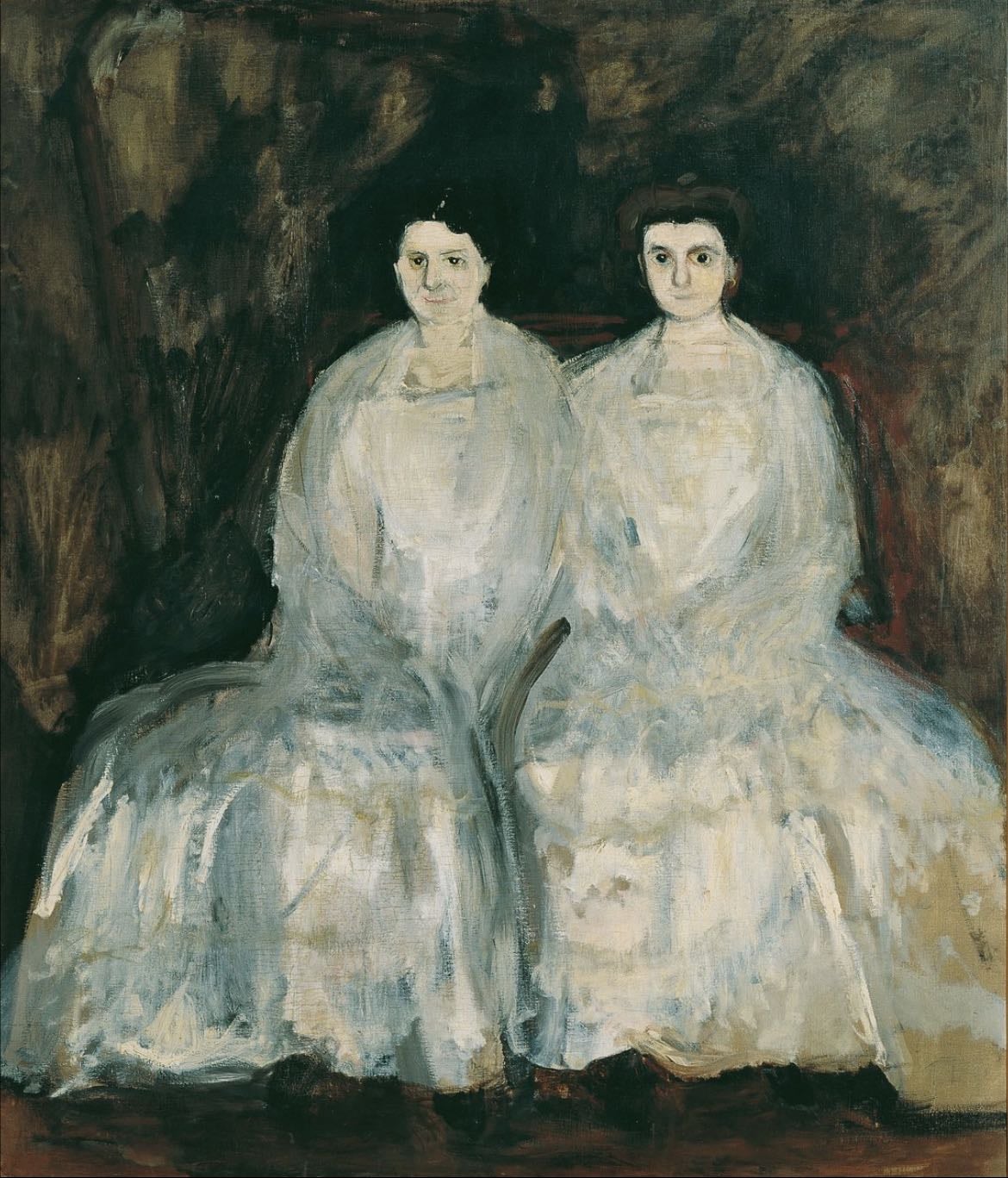 As irmãs Karoline e Pauline Fey - Richard Gerstl (1905)
