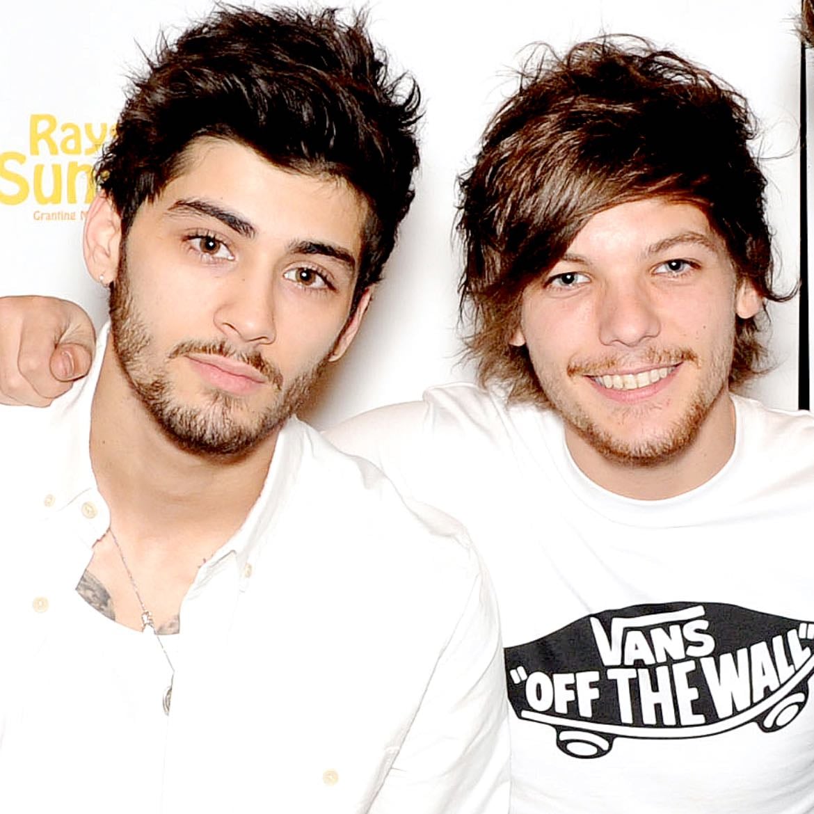 Louis and Zayn - Like this would break the entire world