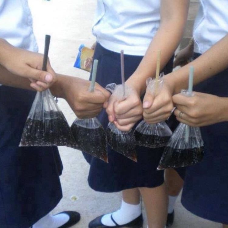 Cocas en bolsa