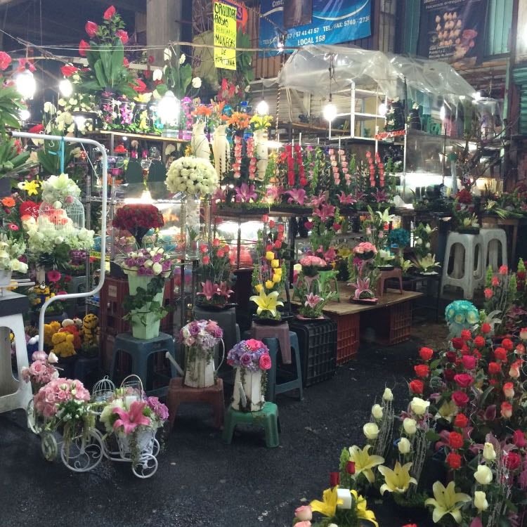 Flores del mercado