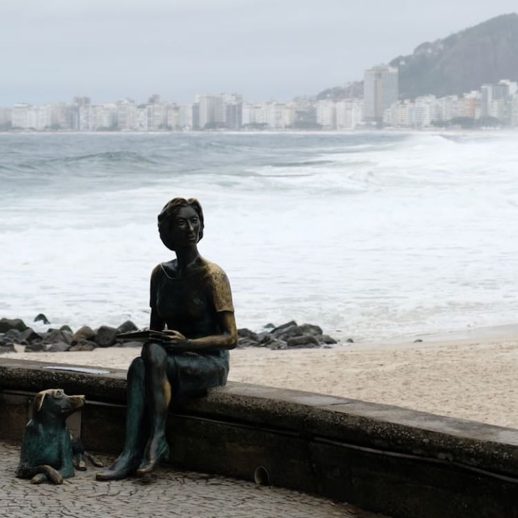 Clarice Lispector - “Uma das coisas que aprendi é que se deve viver apesar de. Apesar de, se deve comer. Apesar de, se deve amar. Apesar de, se deve morrer. Inclusive muitas vezes é o próprio apesar de que nos empurra para a frente. Foi o apesar de que me deu uma angústia que insatisfeita foi a criadora de minha própria vida”.