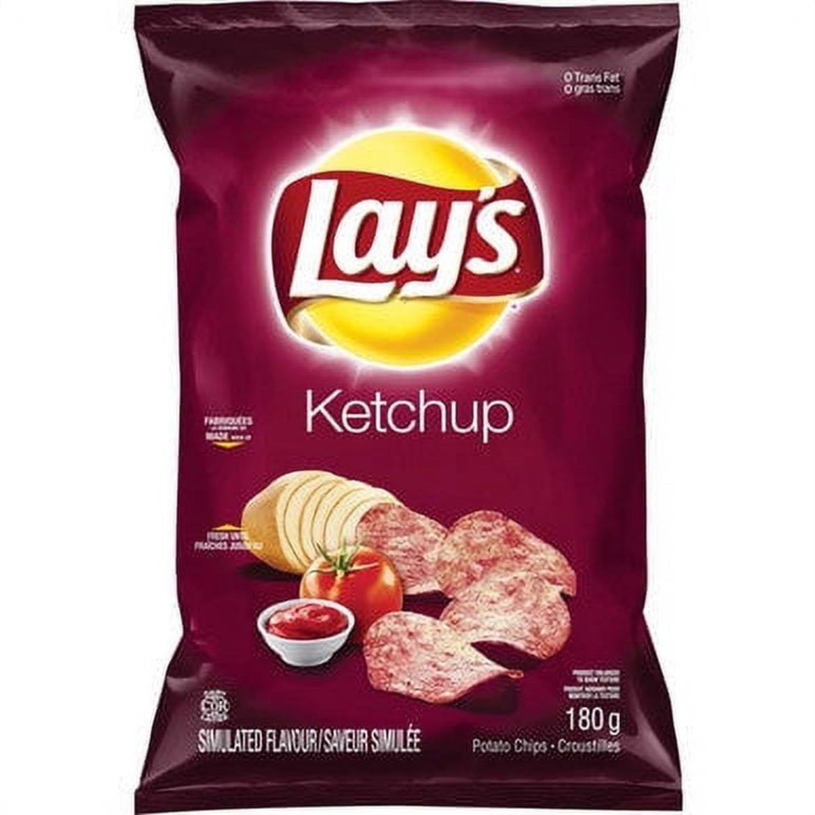ketchup chips - bring these back too oh my god you canadians are lucky