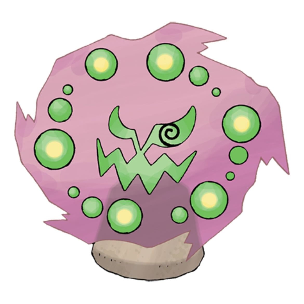 Spiritomb - Both Ghost and Dark Type