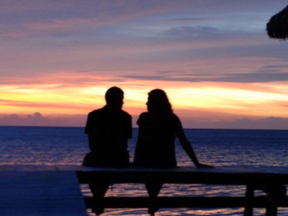 under the sunset
