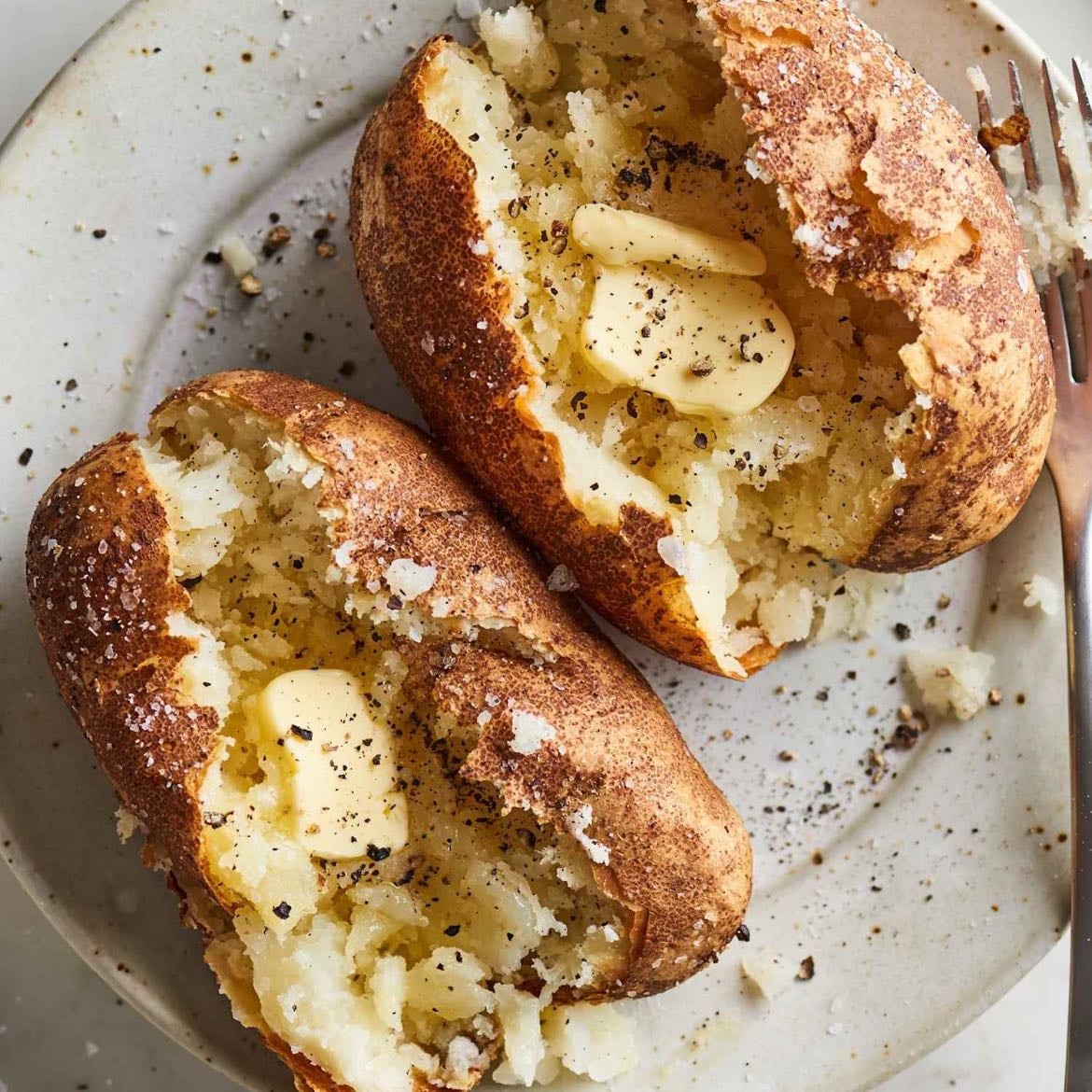 Baked potatoes