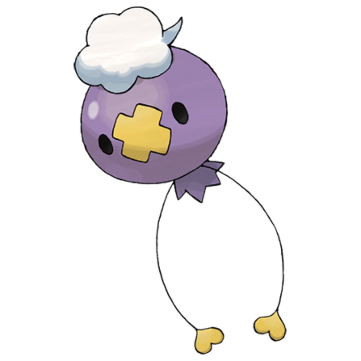 Drifloon - Both Ghost and Flying type