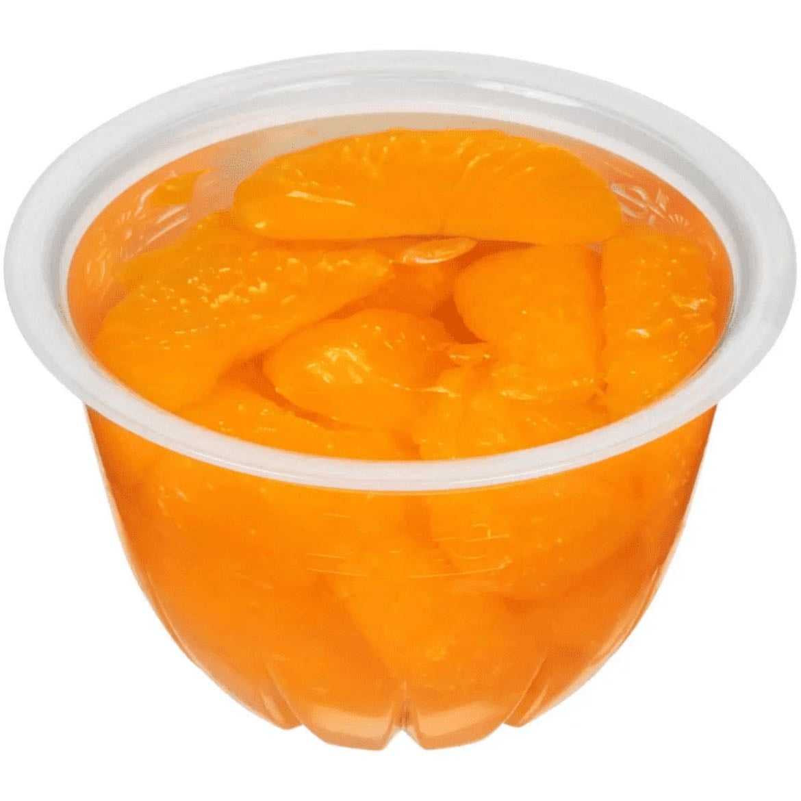 orange fruit cups