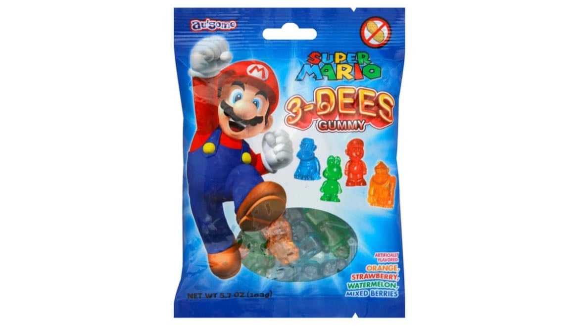 3dees super mario gummies