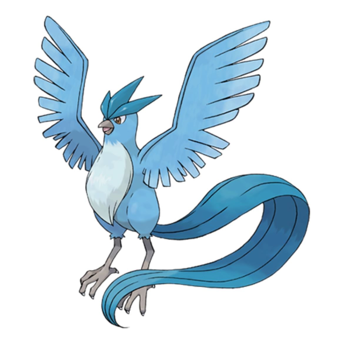 Articuno - Both Flying and Ice Type
Does not Evolve