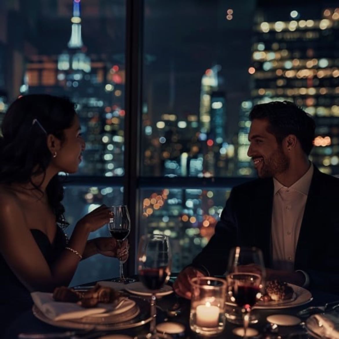 a fancy restaurant