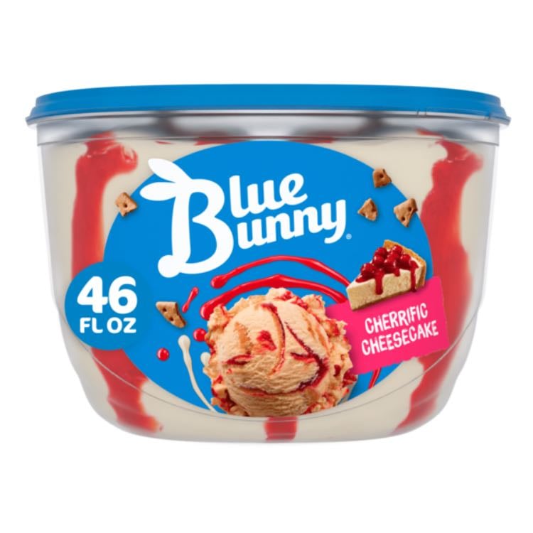 Blue Bunny Cherrific Cheesecake
