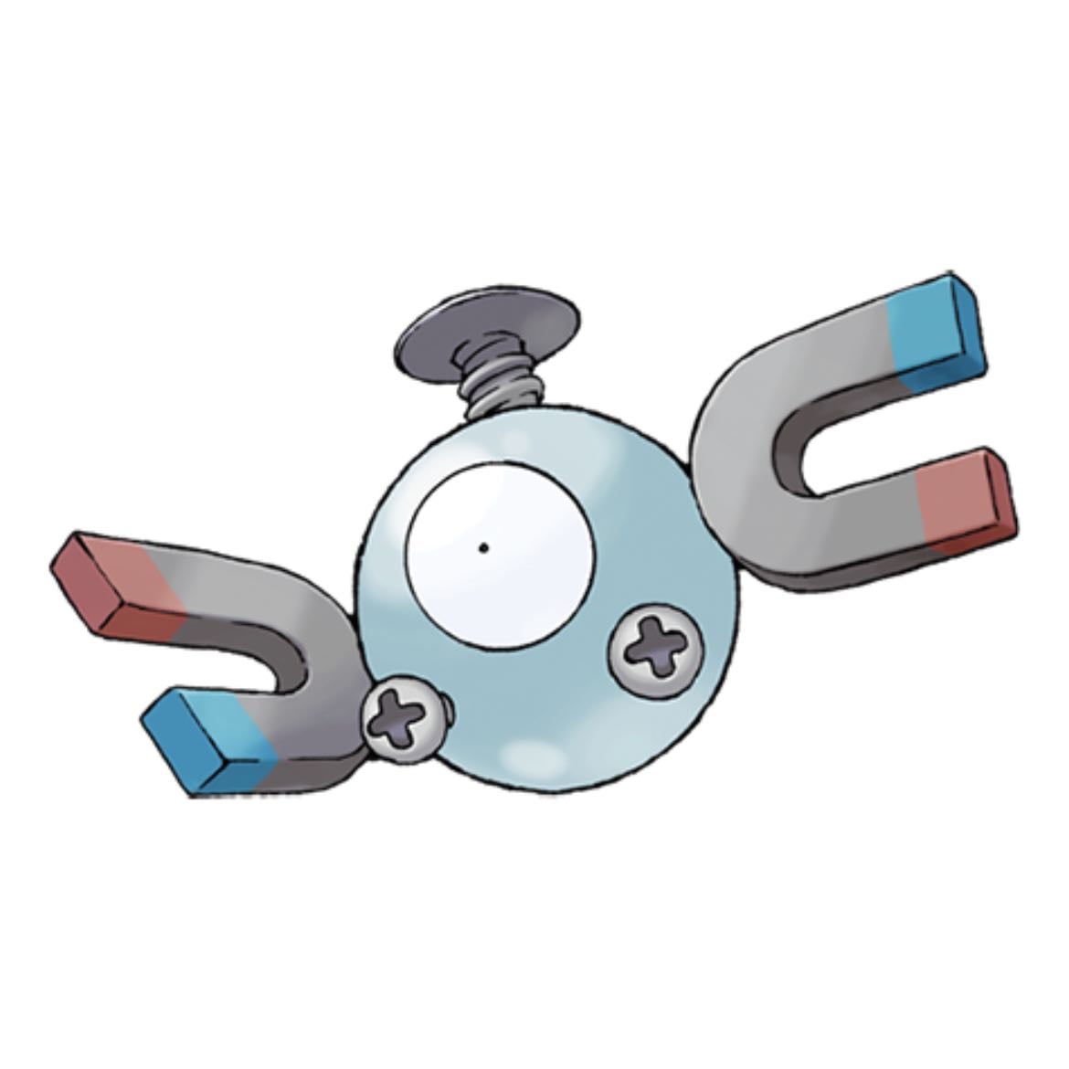 Magnemite - Both Steel and Electric
Evolves into Magneton