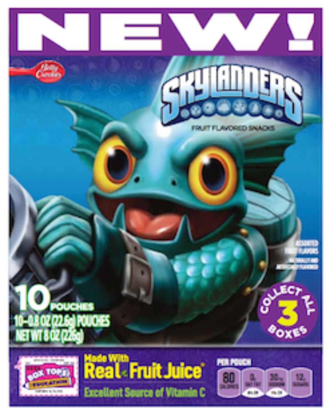 skylanders fruit snacks