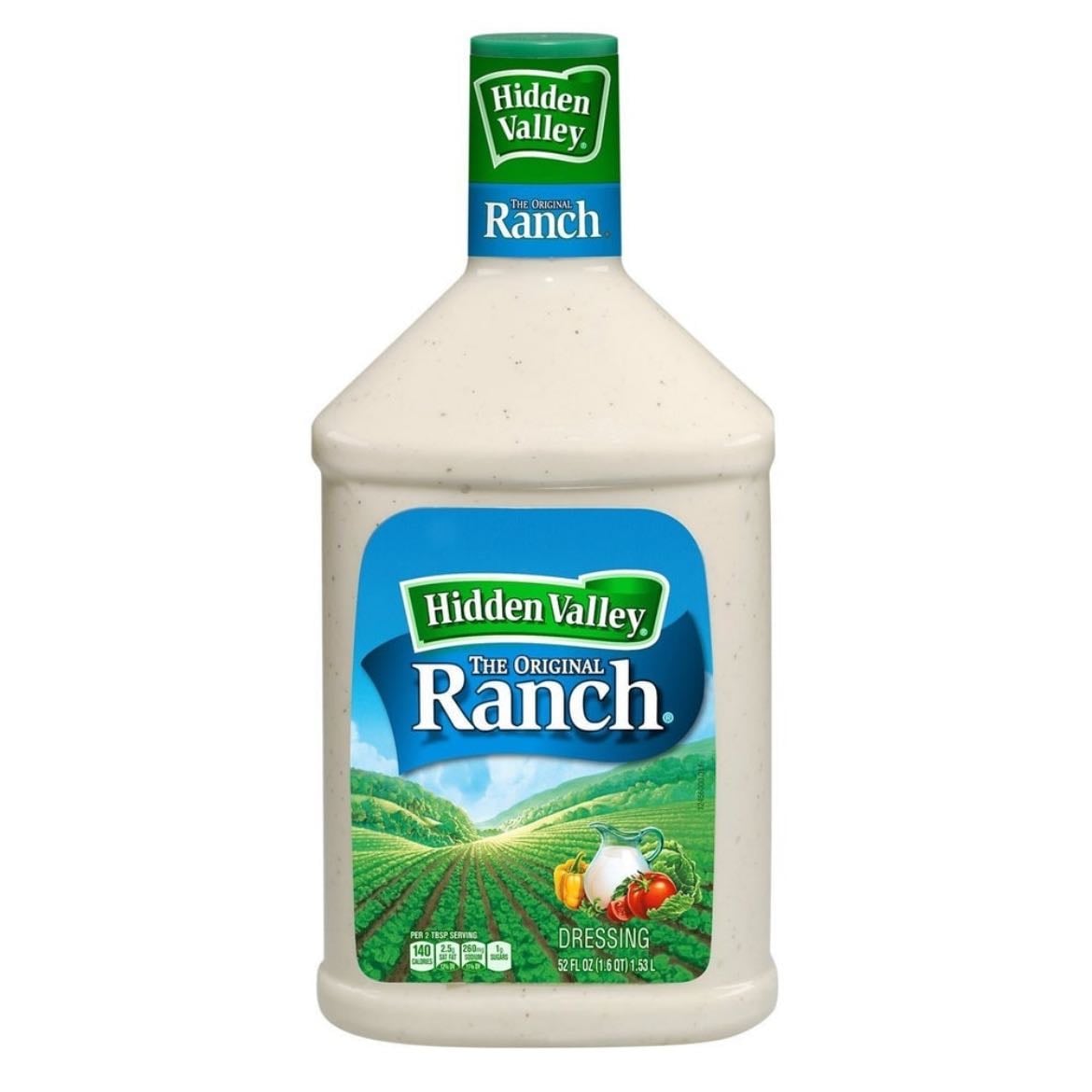 ranch dressing - put it on everything I swear