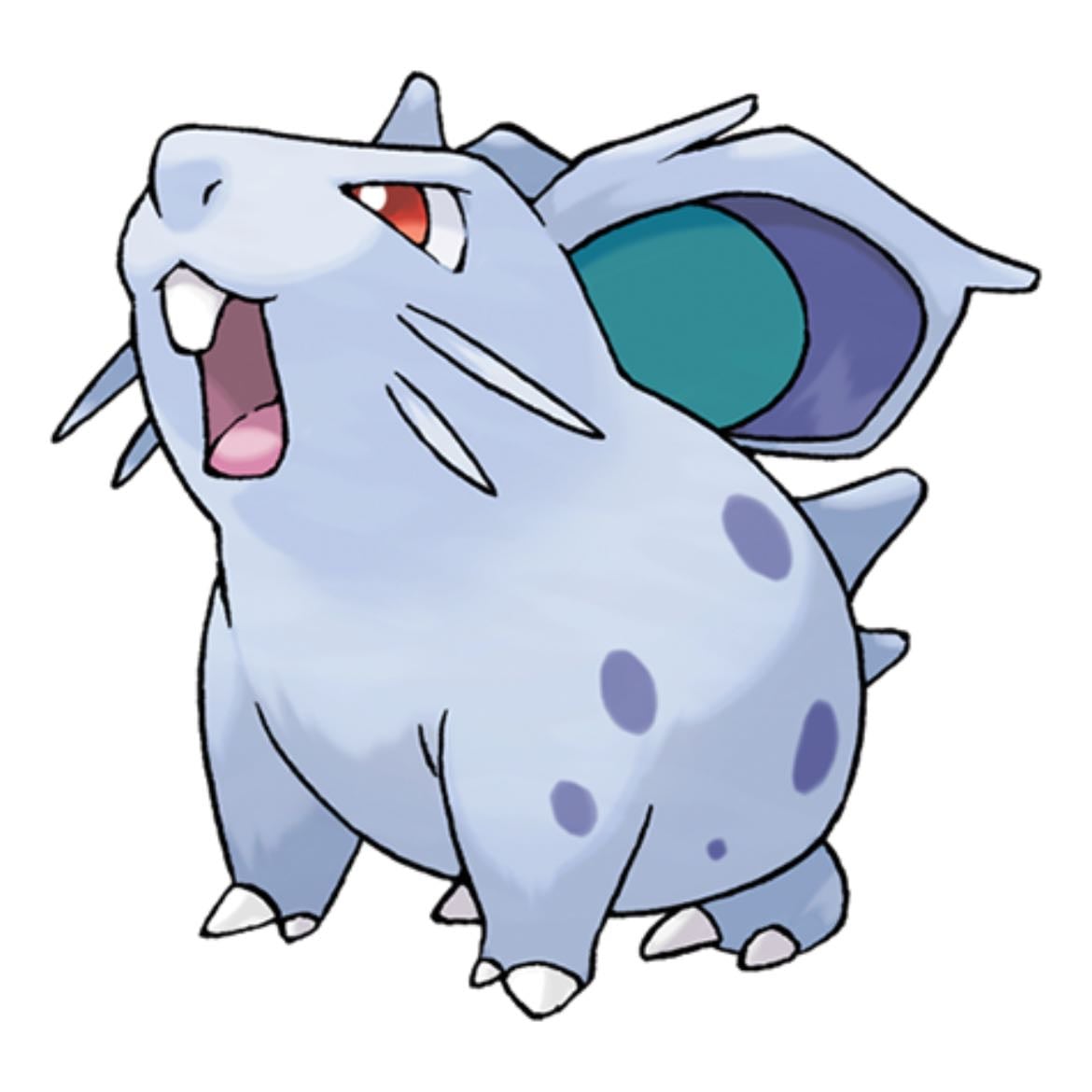 Nidoran - Evolved into Nidorina then Nidoqueen
