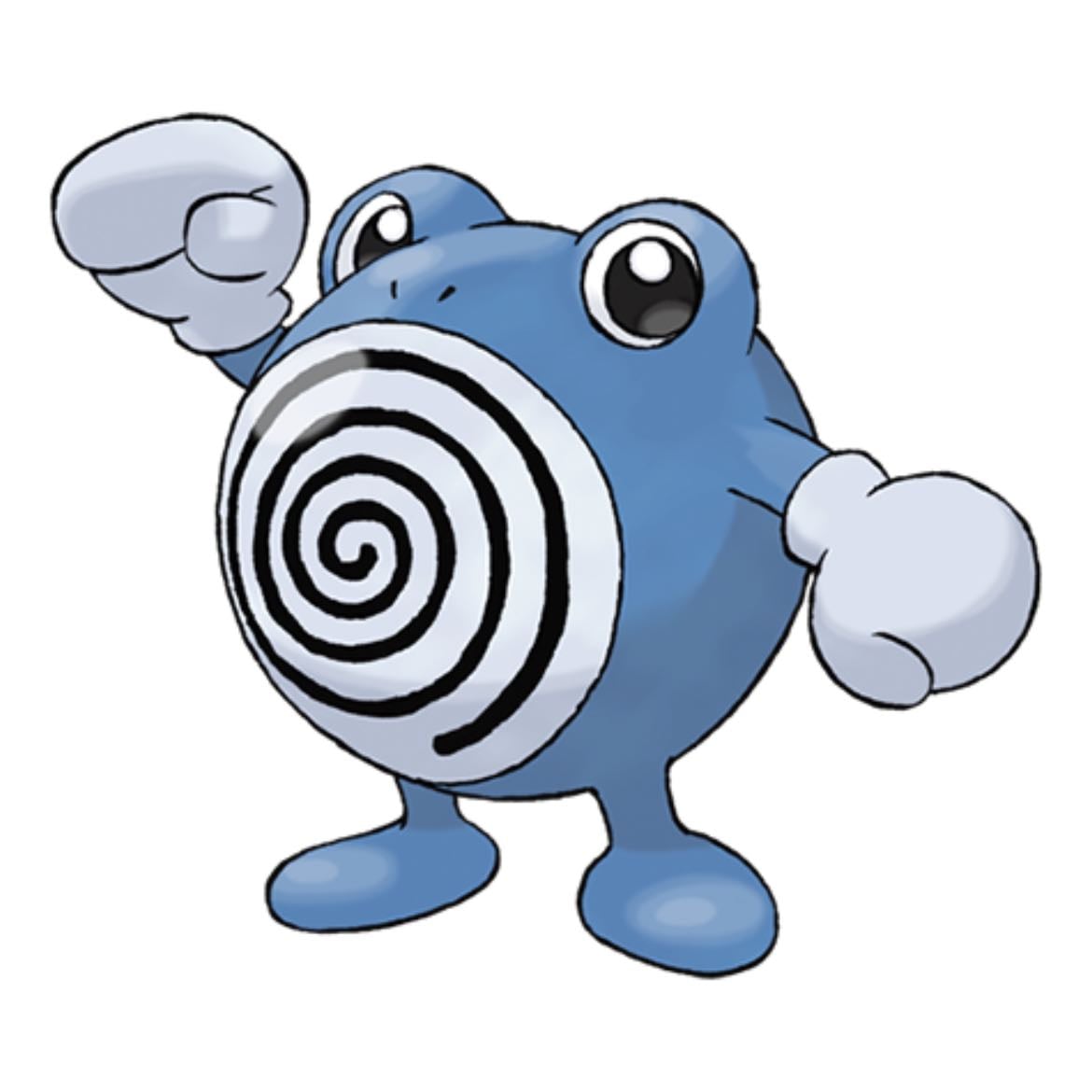 Poliwhirl - Evolves into Poliwrath then Politoed