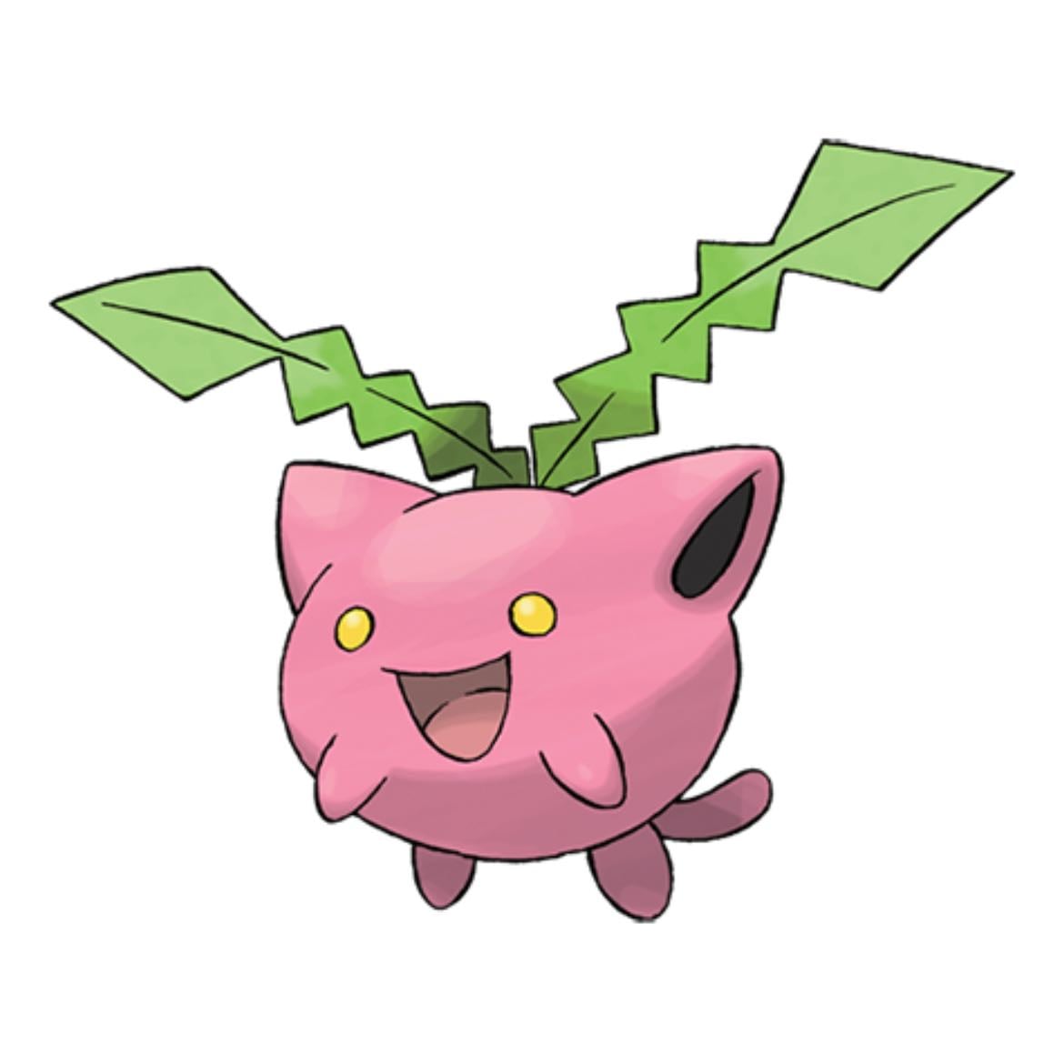 Hoppip - Both Grass and Flying Type
Evolves into Skiploom then Jumpluff