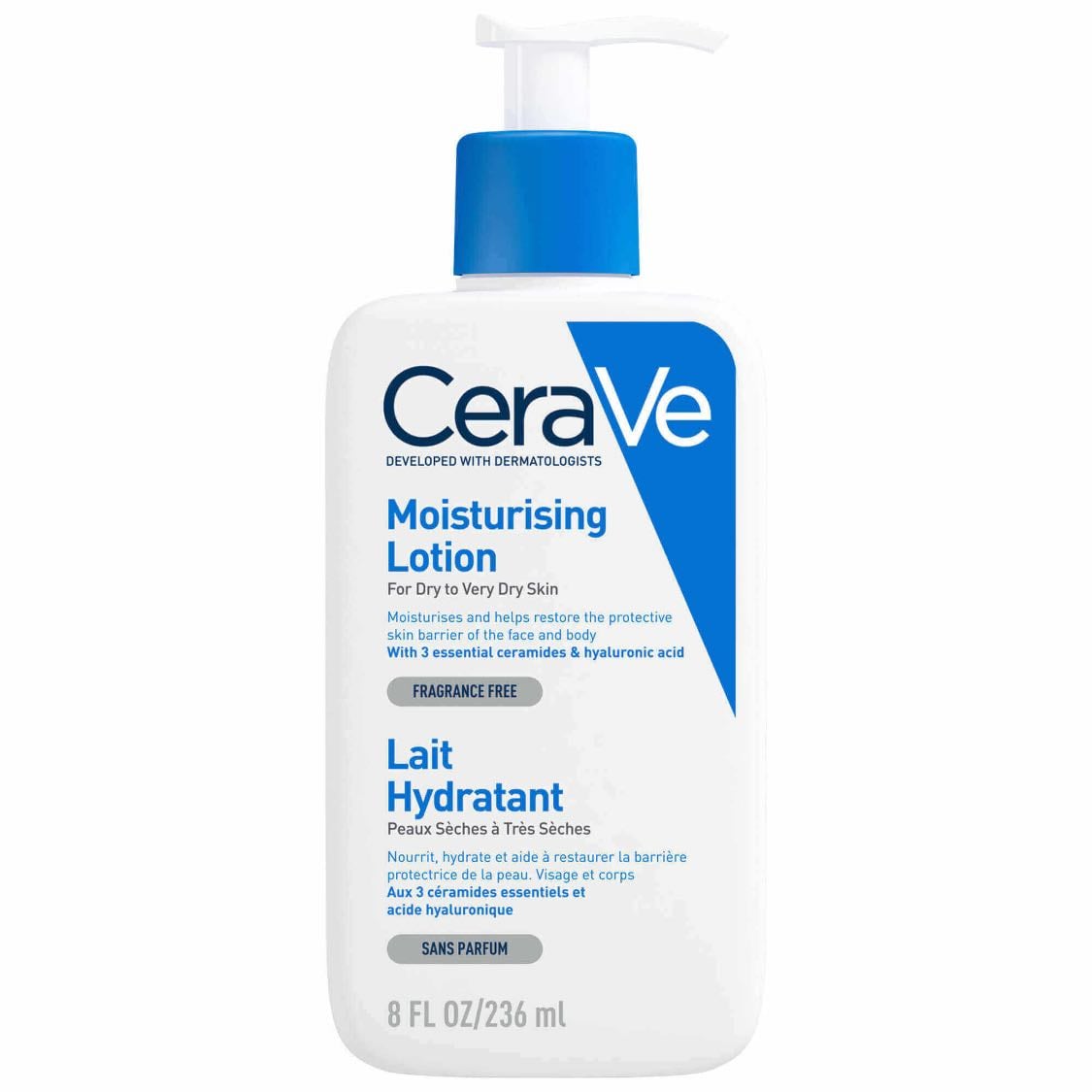 cerave unscented lotion - on arms