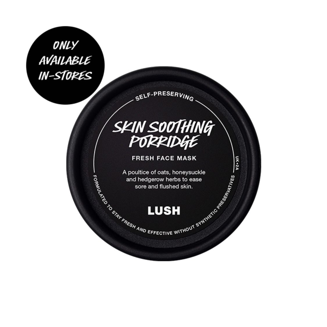 lush porridge face mask