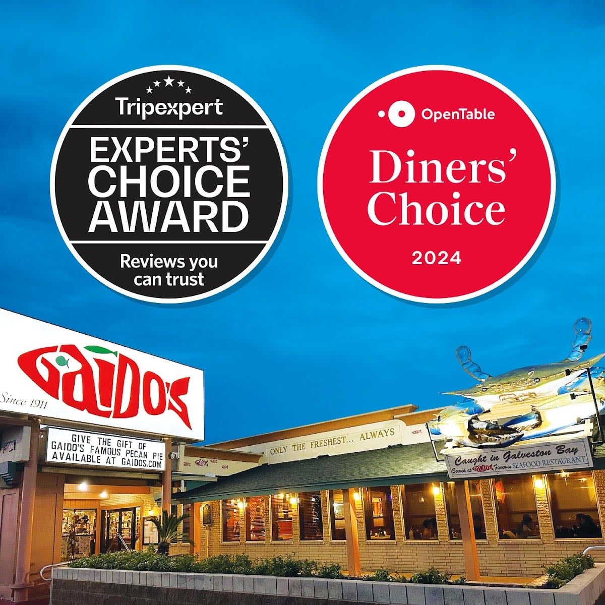 Gaidos Seafood Restaurant - old seafood place