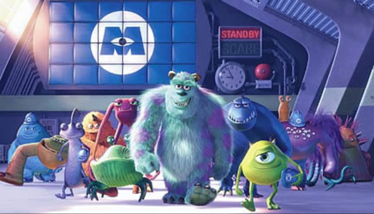 Monsters, Inc. - Pete Docter · 2001