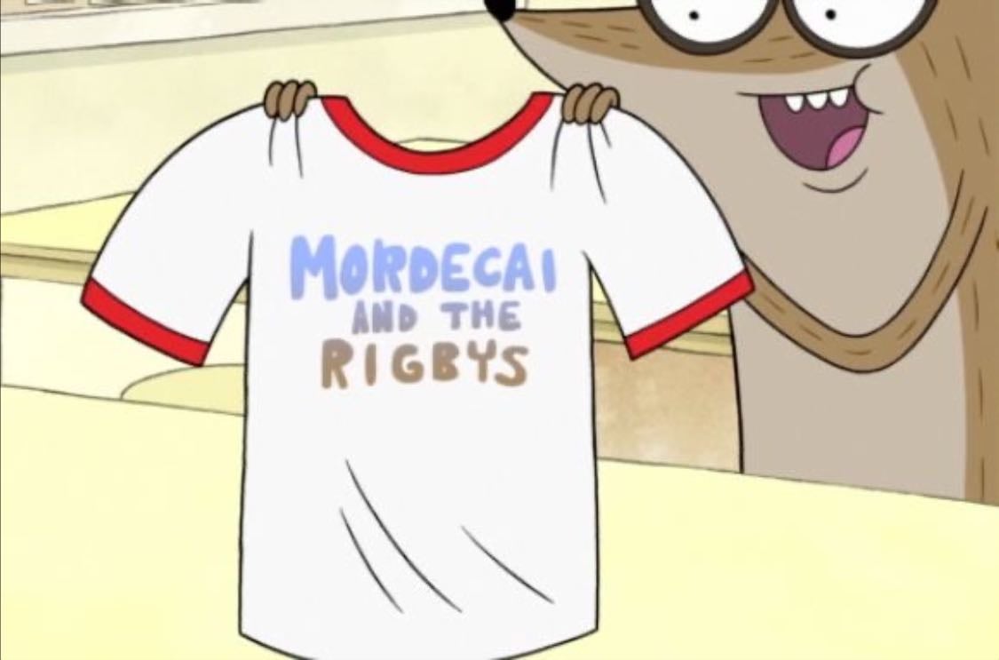 mordecai and the rigbys shirt