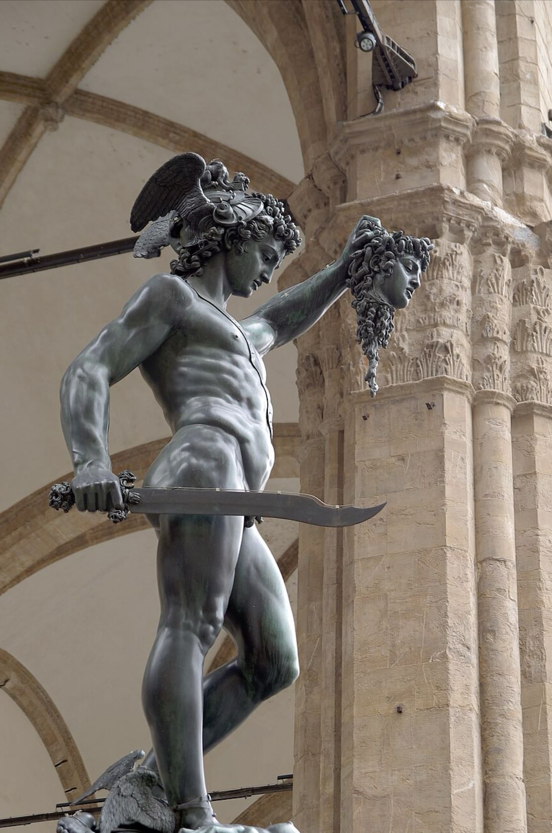 Perseus with the Head of Medusa - Benvenuto Cellini, c. 1545
