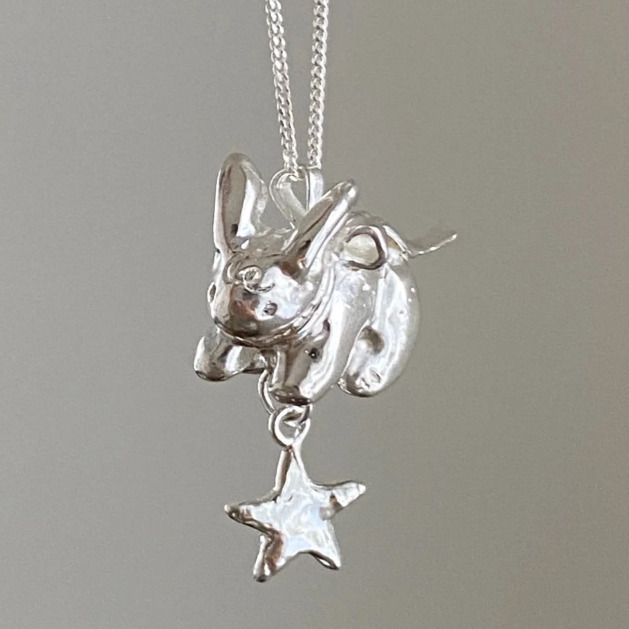 Ginger flying bunny - Collar