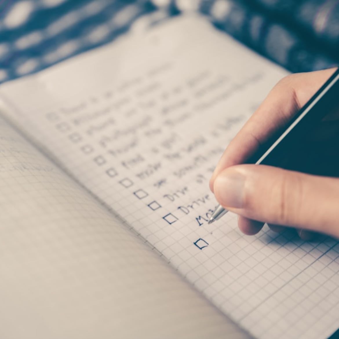 Break your to do list down into smaller tasks
