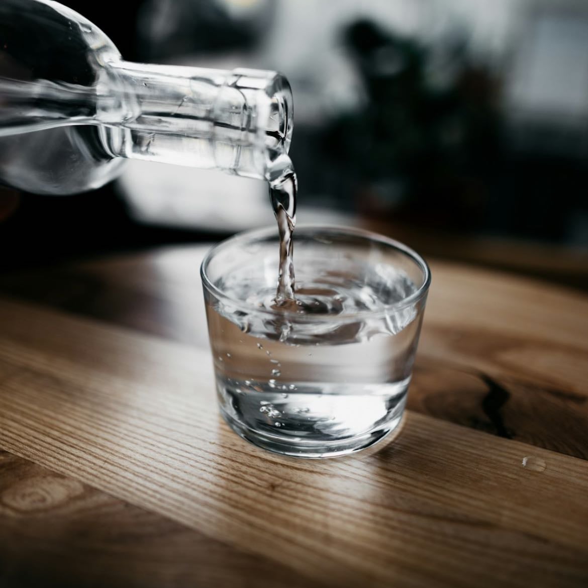 Put a photo of a water bottle as you lock screen background. - This will remind you to drink water every time you check your phone throughout the day