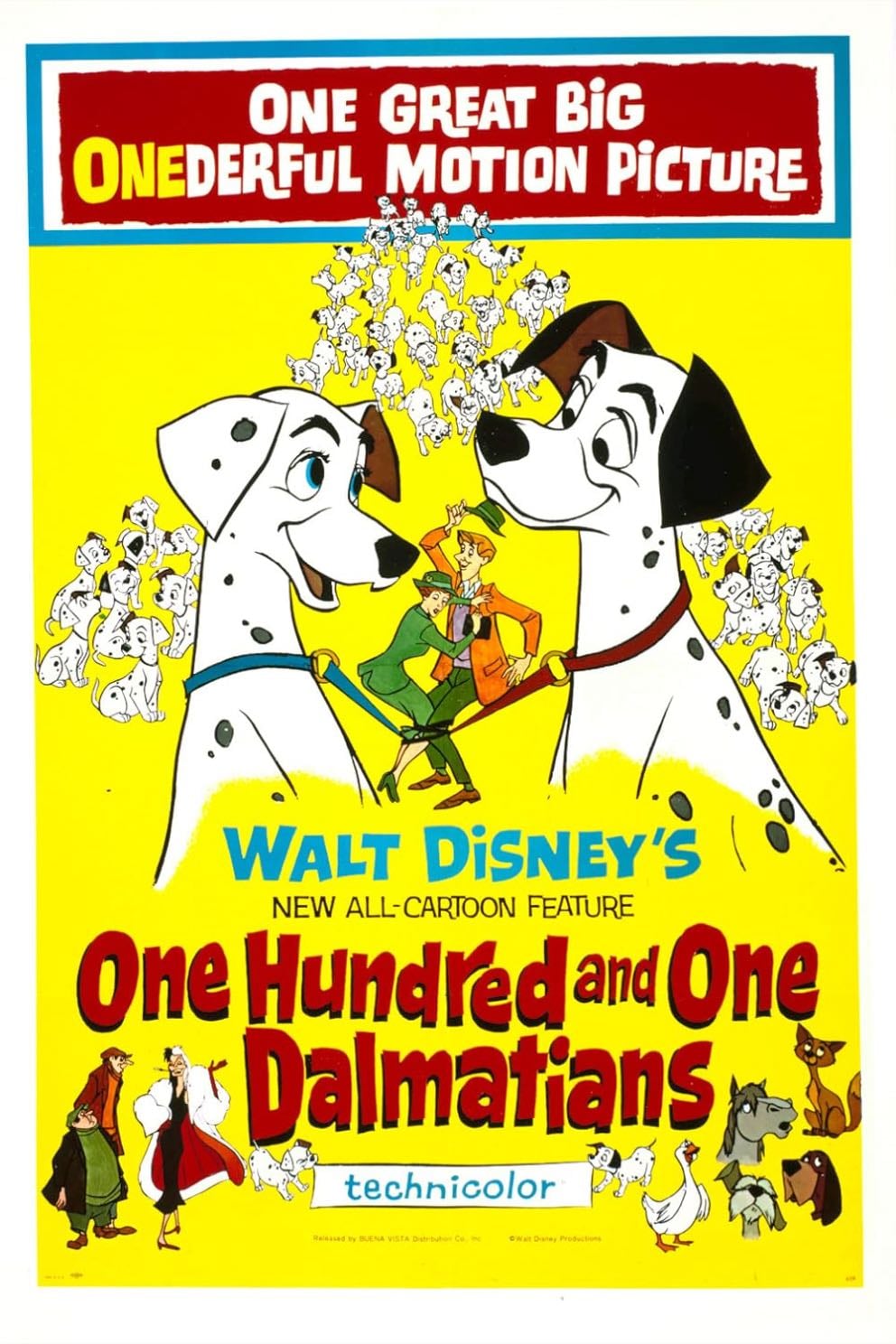 One Hundred and One Dalmatians - Wolfgang Reitherman · 1961