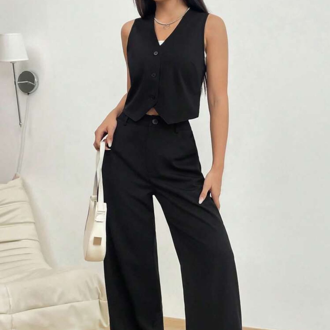 Conjunto negro - Súper básico, queda bien en conjunto o por separado
