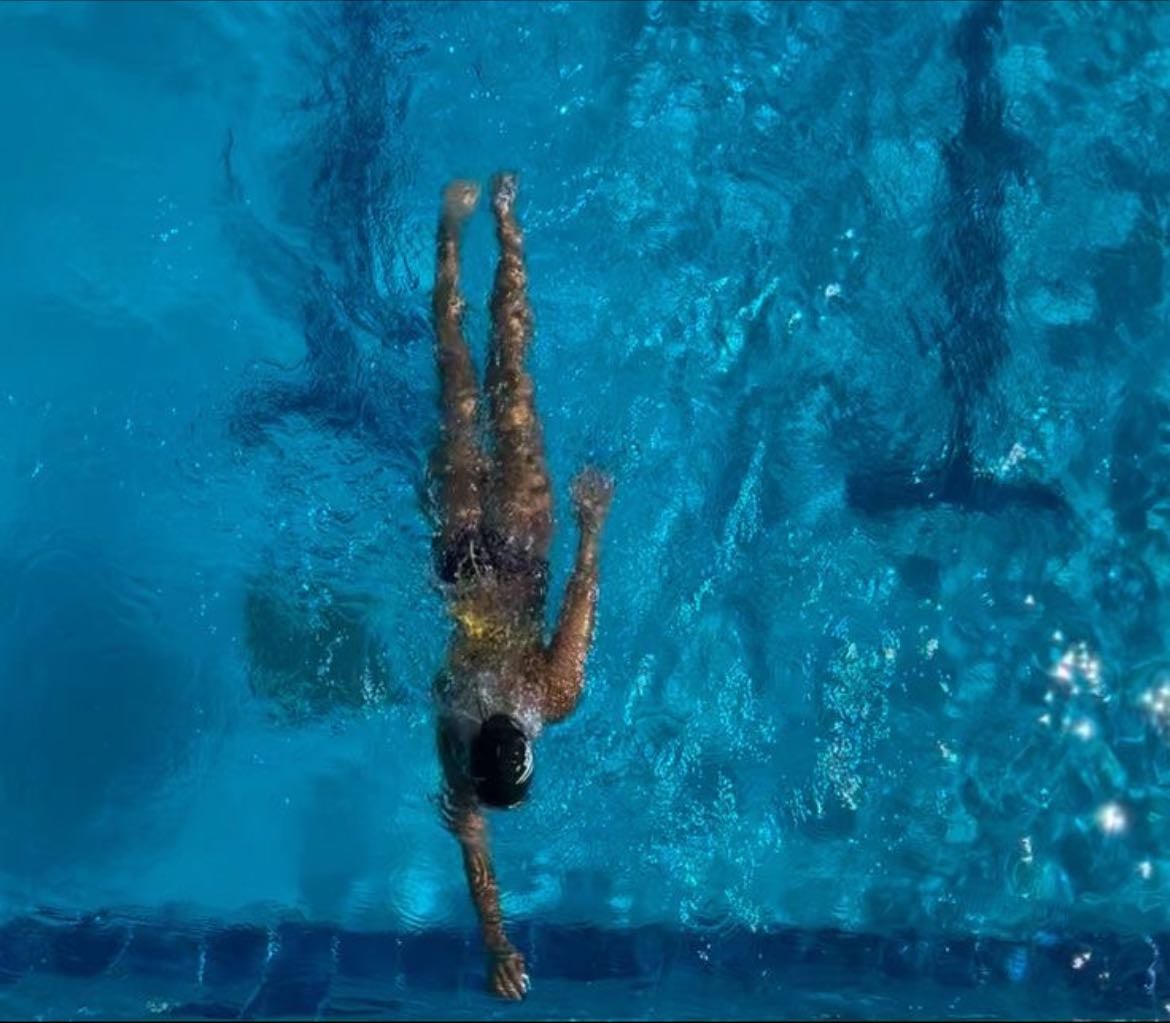 swimming