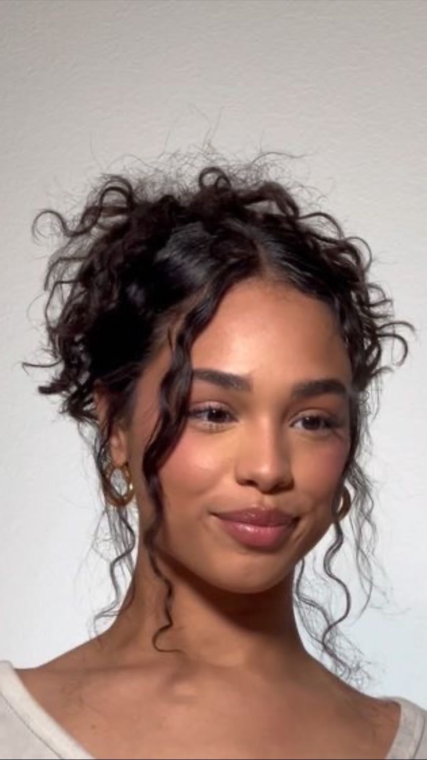loose bun