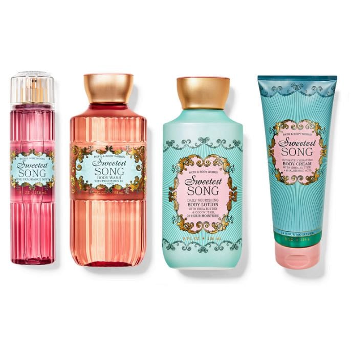 bath & body sweet song package