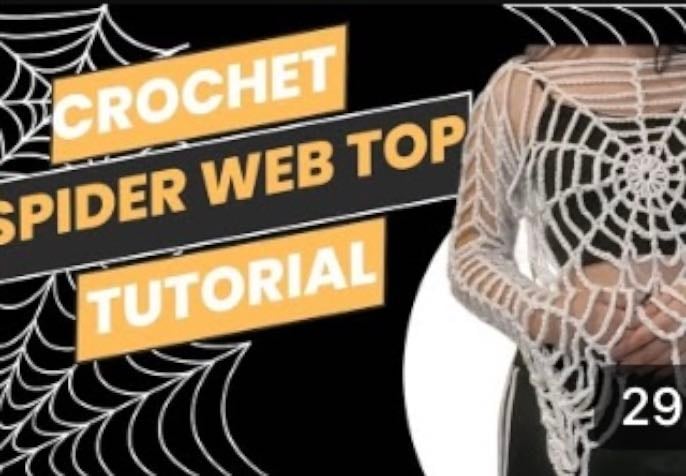 Spider web sweater