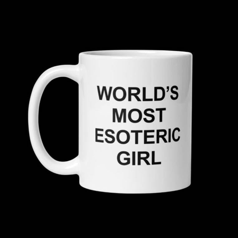 worlds most esoteric girl mug