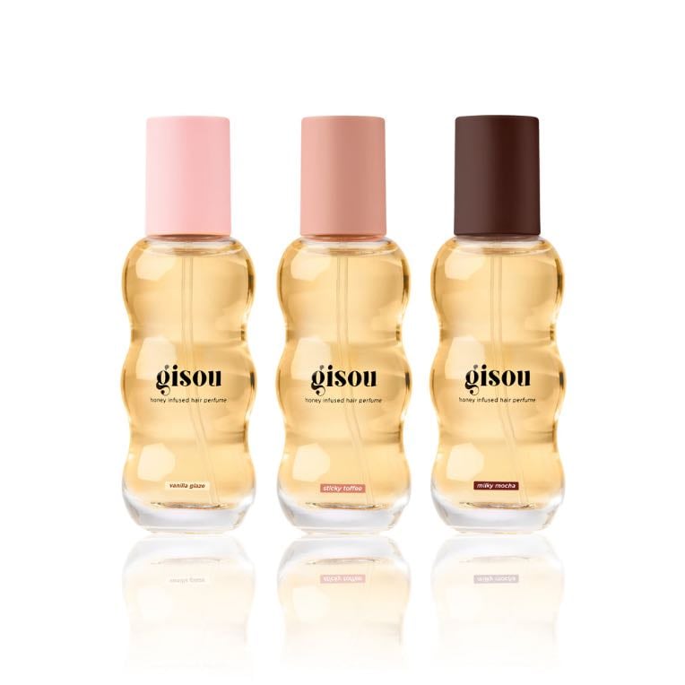 gisou glazed scents trio