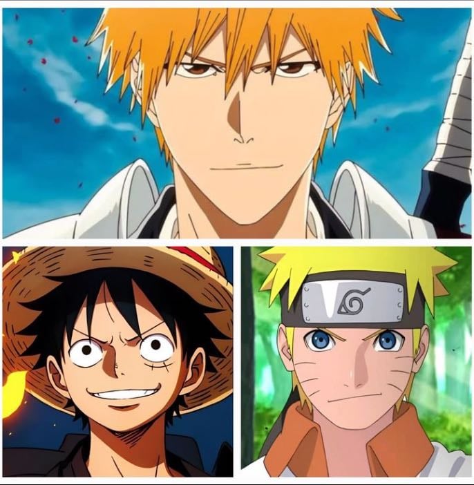 The big three anime 🏴☠️🧑🦰🦊 - Movies hypelist by Eva🪽🦢☕️