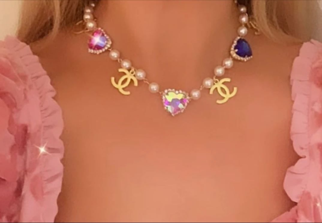 The Barbie Necklace - 16.5"-18.5"