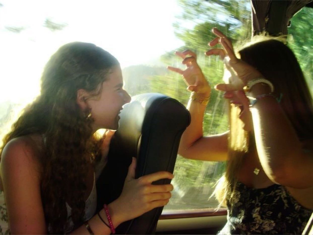 long rides with my friends