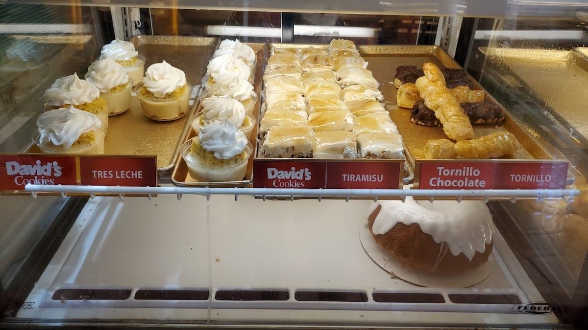 david's cookies - my morning routine is a hot cocoa and a red velvet cookie from here before classes!