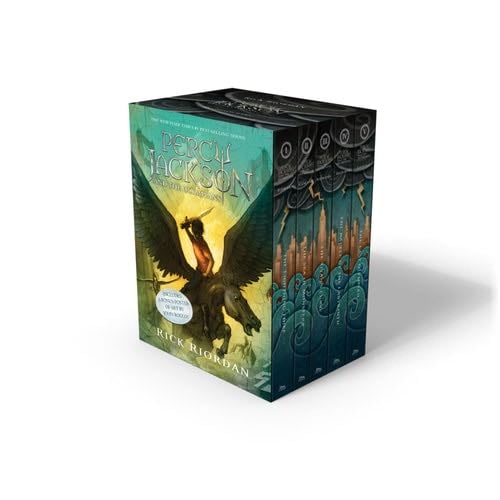Percy Jackson and the Olympians 5 Book Paperback Boxed Set (w/poster) (Percy Jackson & the Olympians) - Rick Riordan · 2014